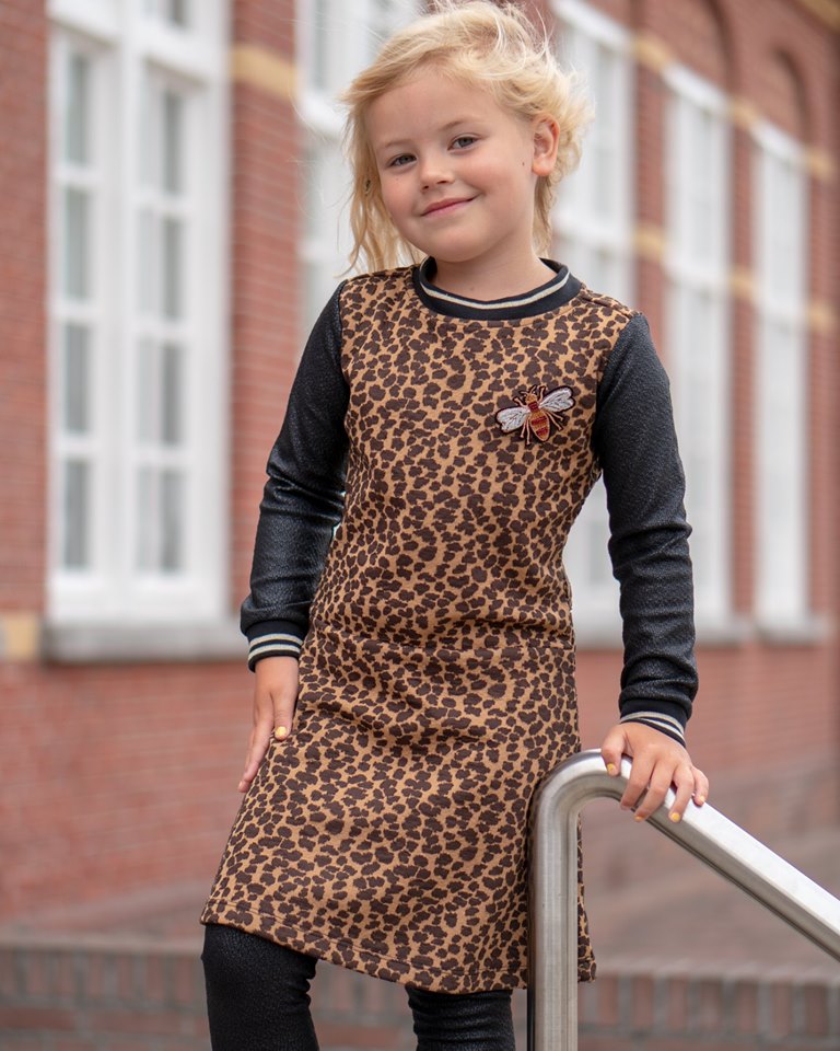 vreugde letterlijk Proficiat Leuk jurkje van Like Flo - EigenWijs for kids